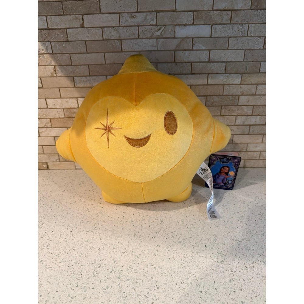 Disney Wish Star Plush 12 Inches Light Up New